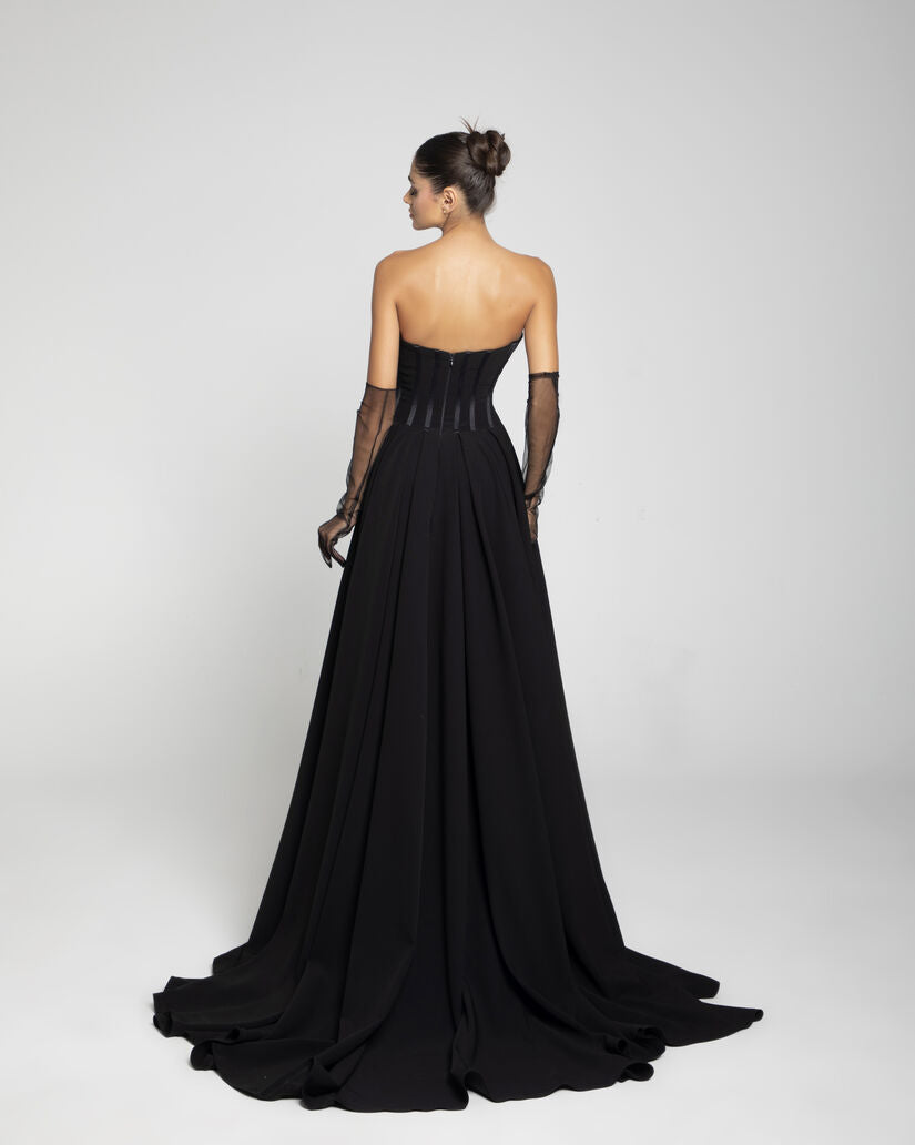 Hanadi Abboud Black Dress