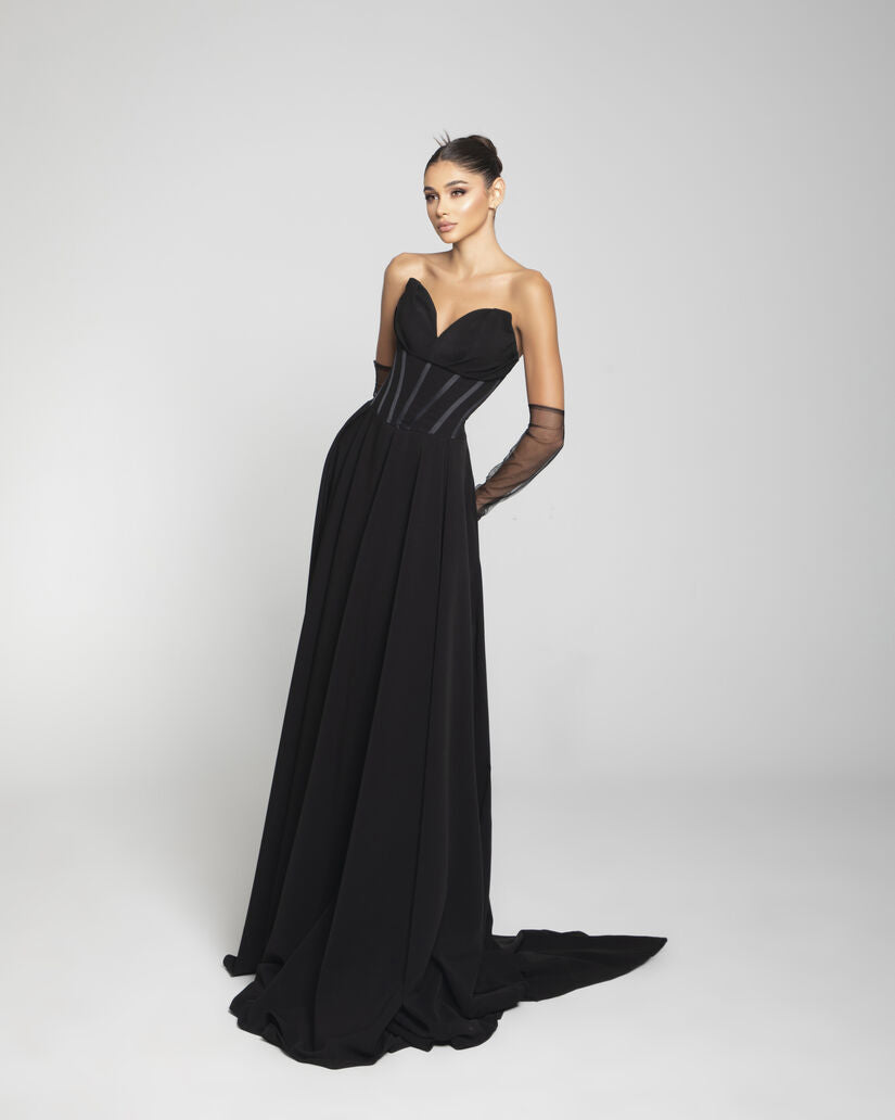 Hanadi Abboud Black Dress