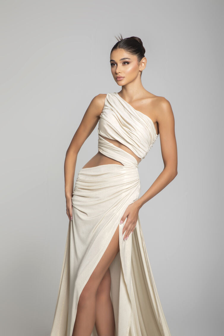 Hanadi Abboud White Dress