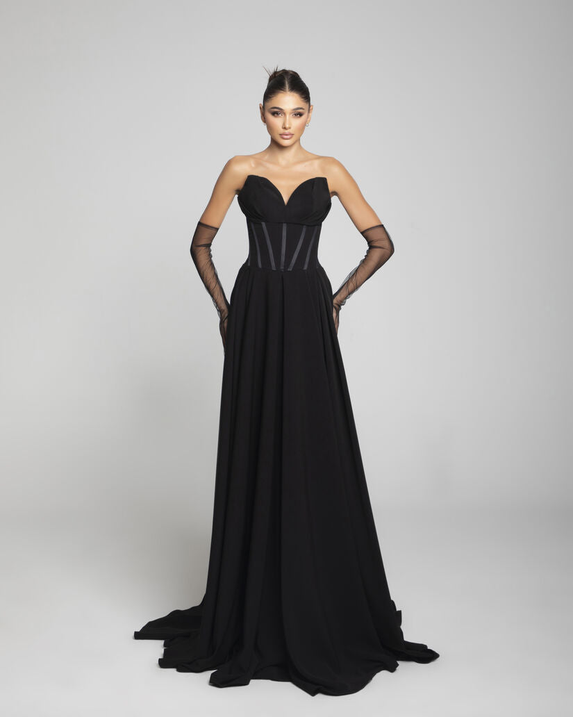 Hanadi Abboud Black Dress